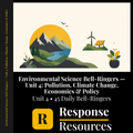 Environmental Science Bell Ringers Unit 4 - 45 Daily Warm-Ups (Grades 9-12)
