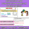 EFL / ESL Quotation and Punctuation Marks in Direct Speech
