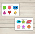 I Know My Shapes | 2D Shape Matching Activity Mat| Shape Recognition