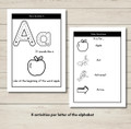 Alphabet Worksheets Activity Pack | Letter of the Week Activities | Trace, Write & Sounds