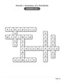 Algebra 1 Quadratic Equations and Functions Crosswords with Word Bank