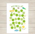 Frog Sticker Reward Chart | Potty Training Incentive & Positive Reinforcement