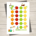 Dinosaur Sticker Reward Chart | Potty Training, Behaviour Goal Tracker & Chores