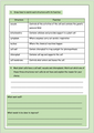 Plant and Animal Cells - Structure and Differences - Free Worksheet