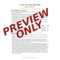 Biology Emergency Sub Plans - 5 Days No Prep Print and Go Reading Worksheets