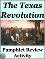 The Texas Revolution Activity Pamphlet Review