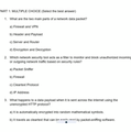 Security Firewalls & Packet Sniffing Slides Quiz & Vocab Expansion Pack | Unit 4 (Grades 6-12)
