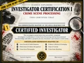 Forensic Science Crime Scene Processing Certification | Case-Based Assessment