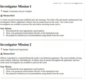 10592 : Crime Scene Search Patterns | Forensic Science Investigator Training Activity