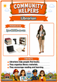 Community Helpers Flashcards | 20 Printable Occupation Cards with Pronunciation