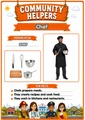 Community Helpers Flashcards | 20 Printable Occupation Cards with Pronunciation
