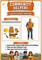 Community Helpers Flashcards | 20 Printable Occupation Cards with Pronunciation