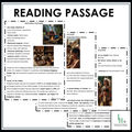 Indigenous Peoples' Day Reading Comprehension Passage & Questions | October | Middle School | DOK 1-4