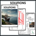 Columbus Day Word Search & Crossword Puzzles | October Activity | Middle School | No Prep