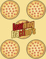 Pizza Fractions Flashcards | Math Vocabulary Cards | Fraction Activity