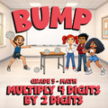 Multiply 4 Digits by 2 Digits BUMP Math Game - No Prep Grade 5 Review Activity