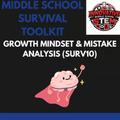 Complete Middle School Survival Mega-Bundle (SURV01-SURV10) | Executive Function & Study Skills (Grades 6-8)