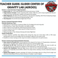 Glider Center of Gravity Pitch Trim STEM Lab (AERO05) | Middle School Aerospace Physics