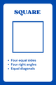 2D & 3D Shapes Flashcards | Geometry Printable Cards | Math Flashcards for Kids