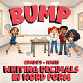 Writing Decimals in Word Form BUMP Math Game - No Prep Grade 5 Review Activity