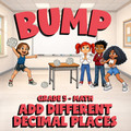 Add Different Decimal Places BUMP Math Game - No Prep Grade 5 Review Activity