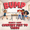 Convert Feet to Yards BUMP Math Game - No Prep Grade 5 Review Activity