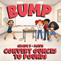 Convert Ounces to Pounds BUMP Math Game - No Prep Grade 5 Review Activity