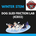 Dog Sled Friction Harness Vector STEM Lab (ICE02) | Middle School Winter Physics (Grades 6-8)