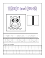 Numbers 1–20 Workbook | Trace, Write, Color & Number Words with Animals