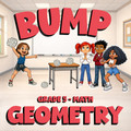 Geometry BUMP Math Game - No Prep Grade 5 Review Activity