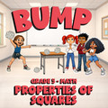 Properties of Squares BUMP Math Game - No Prep Grade 5 Review Activity