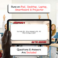 Compare Two Solution Strategies BUMP Math Game - No Prep Grade 5 Review Activity