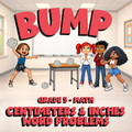 Centimeters & Inches Word Problems BUMP Math Game - No Prep Grade 5 Review