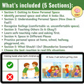 Personal Space & Boundaries Boom Cards | Autism, Special Ed & PreK-1st Grades