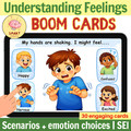 Understanding Feelings & Good Choices SEL Boom Cards| Autism little learners & K