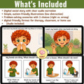 10634 : Liam Learns Healthy Habits Social Story | Boom cards for PreK & Autism