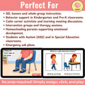 10634 : Liam Learns Classroom Safety Social Story | Boom cards for PreK & Autism