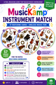 10624 : Instrument Match Game | 57-Card Music Spot-It Style Matching Game | PK-6