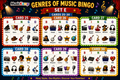 10624 : Genres of Music Bingo | Music Listening Activity