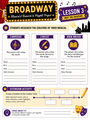 10624 : Broadway Musical Research & Playbill Project | Complete Unit | Grades 4-8 Music