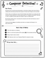 10624 : Composer of the Month Research Differentiated for K-6