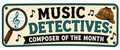 10624 : Music Detectives Composer of the Month Bulletin Board Set | All Grades
