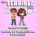 Order of Operations Problems THE TERRIBLE GAME - No Prep Grade 7 Math Review