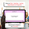 Properties of Quadrilaterals THE TERRIBLE GAME - No Prep Grade 7 Math Review
