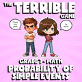 Probability of Simple Events THE TERRIBLE GAME - No Prep Grade 7 Math Review