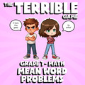 Mean Word Problems THE TERRIBLE GAME - No Prep Grade 7 Math Review Activity