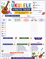 10624 : Ukulele Practice Tracker for Kids - Printable Practice Log, Goal Sheet