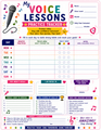 10624 : Vocal Music Practice Tracker for Kids - Printable Practice Log, Goal Sheet