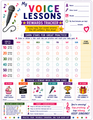 10624 : Vocal Music Practice Tracker for Kids - Printable Practice Log, Goal Sheet