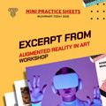 Augmented Reality Art Worksheets | Middle & High School | 3 Exercises